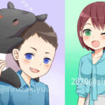 アニメ風アイコンイラスト