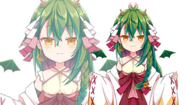 八岐大蛇の女の子