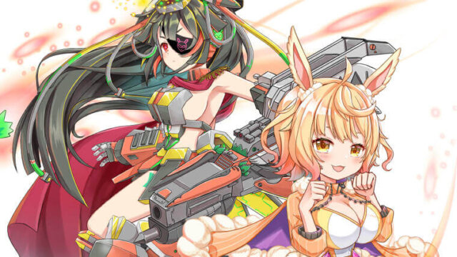 ソシャゲ風イラスト