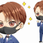 キュートでかっこいいデフォルメイラスト