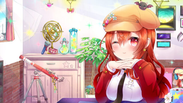 サムネ、配信背景用イラスト