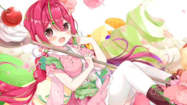 お誕生日お祝いイラスト