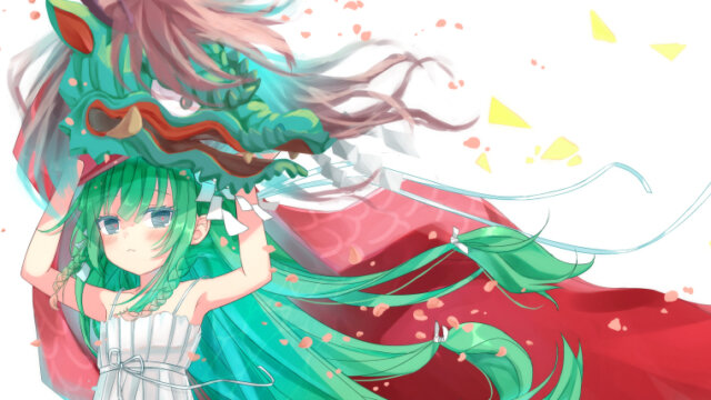 ワンピースの女の子