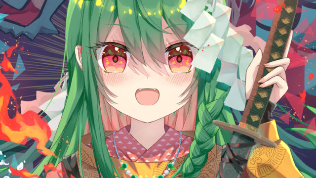 八岐大蛇退治イラスト